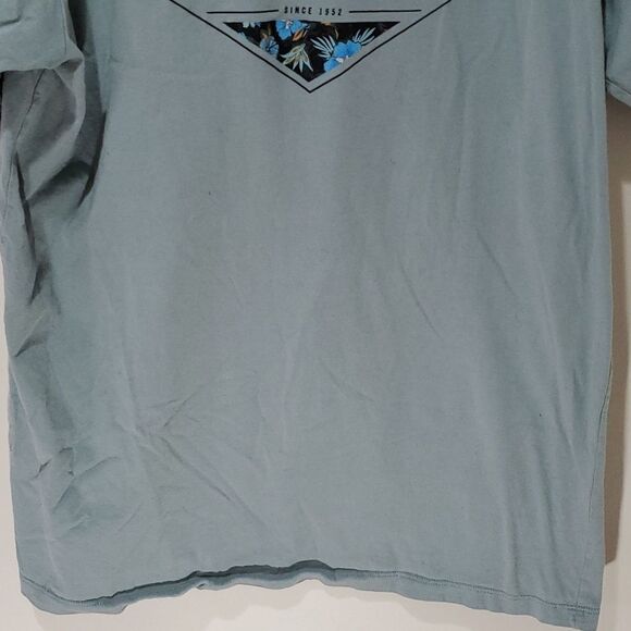 O'neill teal short sleeve shirt - Picture 3 of 6